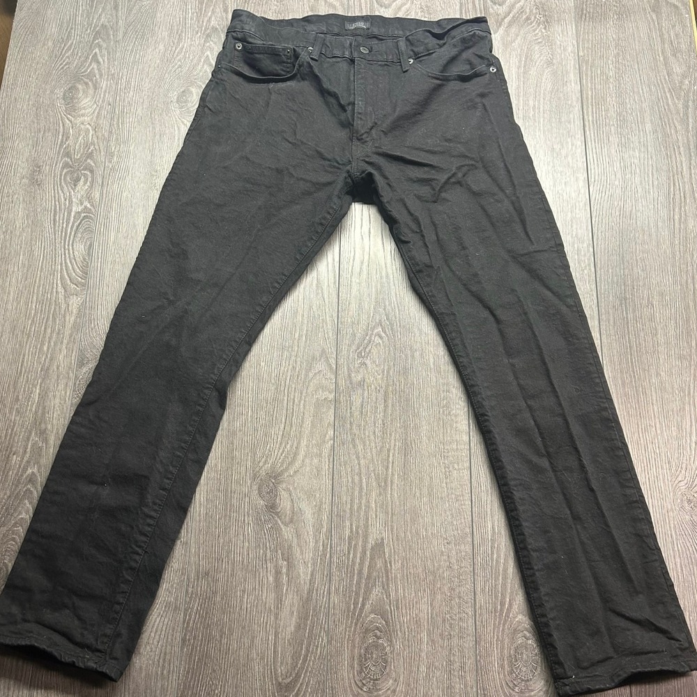 Polo Ralph Lauren Mens 34 x 30 Black Denim Jeans Straight Leg Designer